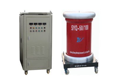 High Voltage Source CVT Testing , 60HZ Capacitive Voltage Transformer Testing