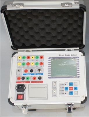 10A Power Test Equipment , Anti Jamming Circuit Breaker Analyzer